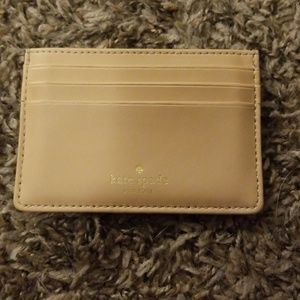 Kate spade credit card holder.